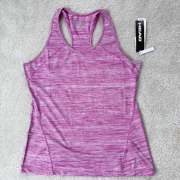 Head Active Slim Tank Sz Large Pink NEW - Picture 1 of 8